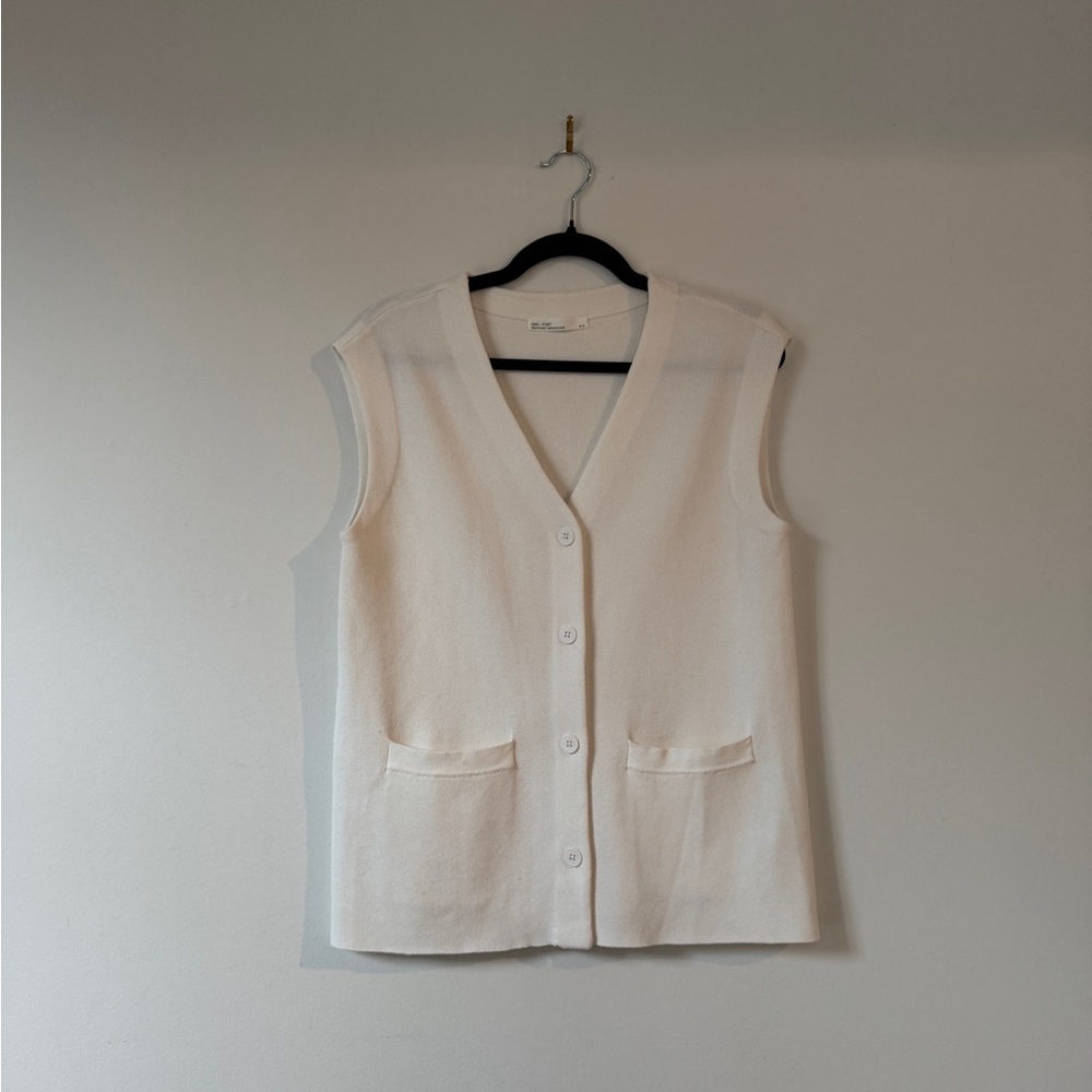 OAK + FORT knit vest top